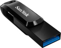 SanDisk Dual Drive Go USB 3.1 + Type-C 512GB Pendrive - Fekete