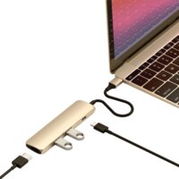 Satechi ST-CMAG USB Type-C Passthrough 4-port HUB (1x HDMI + 1x Type-C + 2x USB-A 3.0)