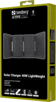 Sandberg 421-20 Hordozható Összecsukható Napelem 40W