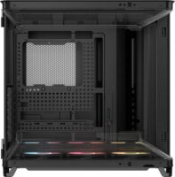 Corsair AIR 5400 RS-R ARGB Midi Torony Számítógépház + 3db 120mm ARGB ventilátor - Fekete