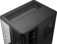 Corsair AIR 5400 RS-R ARGB Midi Torony Számítógépház + 3db 120mm ARGB ventilátor - Fekete