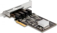 DeLOCK 88618 4x RJ45 Gigabit LAN PCIe x4 Hálózati kártya