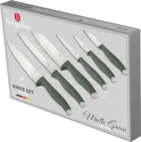 Berlinger Haus BH/3138 Rozsdamentes acél késkészlet 6 darabos - Zöld