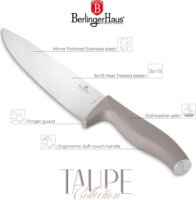 Berlinger Haus BH/2960A Rozsdamentes acél késkészlet 4 darabos - Matt Taupe