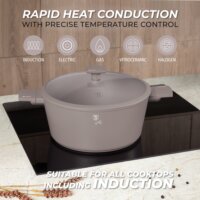 Berlinger Haus BH/8110NN Kovácsolt Alumínium Edénykészlet - Matt Taupe (10 részes)