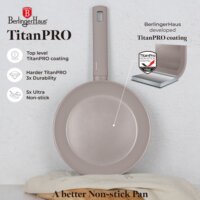 Berlinger Haus BH/8108 3 részes Serpenyő készlet 20 / 24 / 28 cm - Matt Taupe