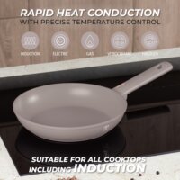 Berlinger Haus BH/8108 3 részes Serpenyő készlet 20 / 24 / 28 cm - Matt Taupe