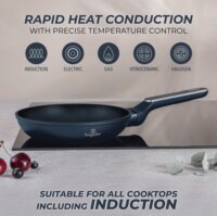 Berlinger Haus BH/8379 3 részes Serpenyő készlet 20 / 24 / 28 cm - Matt kék