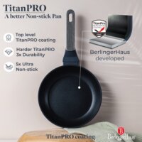 Berlinger Haus BH/8379 3 részes Serpenyő készlet 20 / 24 / 28 cm - Matt kék