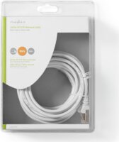 Nedis CCGB85121WT50 SF/UTP RJ45 Cat5e Patch kábel 5m - Fehér