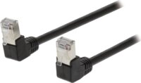 Nedis Valueline VLCP85127B30 SF/UTP Cat5e RJ45 Patch kábel 3m - Fekete