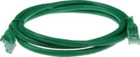 ACT IB2751 U/UTP CAT6A RJ45 Patch kábel 1,5m - Zöld