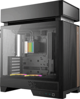 DEEPCOOL ATX CL6600 Midi Torony Számítógépház + 2db 120mm ventilátor - Fekete