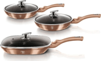 Berlinger Haus BH/6195 6 részes Serpenyő készlet 20 / 24 / 28 cm - Rosegold