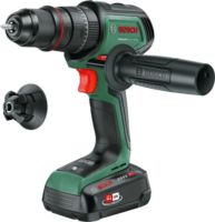 Bosch 8V-80 QuickSnap Akkus fúró-csavarozó adapterrekkel + 2x 18V Akkumulátor + Koffer