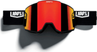 100percent SNOWCRAFT XL HiPER Red Mirror Lens UV400 Síszemüveg - Fekete/Piros