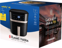 Russel Hobbs SATISFRY 27630-56/RH AirFryer Forrólevegős sütő 8,3L 1800 Watt - Fekete