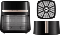Russel Hobbs SATISFRY 27630-56/RH AirFryer Forrólevegős sütő 8,3L 1800 Watt - Fekete