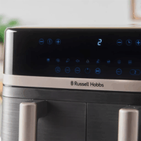 Russel Hobbs SatisFry 27680-56/RH AirFryer Forrólevegős sütő 2x4,5L 2800 Watt - Fekete