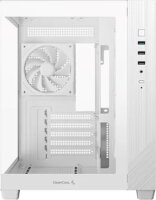 DeepCool CG330 3F WH Mini Tower Számítógépház + 3db 120mm ventilátor - Fehér