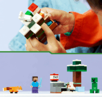 LEGO 21583 Minecraft - Steve kalandja a tajgában