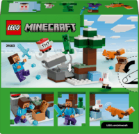 LEGO 21583 Minecraft - Steve kalandja a tajgában