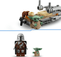 LEGO 75436 Star Wars - A mandalóri és Grogu a speeder bike-jukon