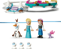 LEGO 43281 Disney - Elsa hercegnő szánkózása a Jégpalota körül