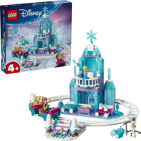 LEGO 43281 Disney - Elsa hercegnő szánkózása a Jégpalota körül