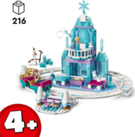 LEGO 43281 Disney - Elsa hercegnő szánkózása a Jégpalota körül
