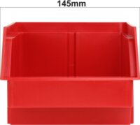 Stalflex BIN-M-R Tároló doboz M méret - Piros
