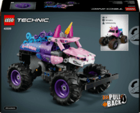 LEGO 42220 Technic - Monster Jam Sparkle Smash autó visszahúzós motorral
