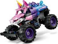 LEGO 42220 Technic - Monster Jam Sparkle Smash autó visszahúzós motorral