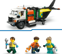 LEGO 60505 City Kombinált készlet repülőgéppel karbantartó járművel és légpárnás hajóval