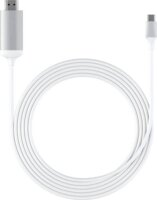 Satechi ST-CHDMIS USB-C - HDMI 2.0 Kábel 1.8m - Ezüst