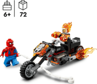 LEGO 76335 Marvel - Super Heroes Pókember vs. Szellemlovas a motorján