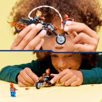 LEGO 76335 Marvel - Super Heroes Pókember vs. Szellemlovas a motorján