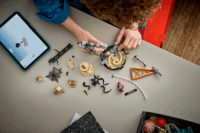 LEGO 76334 Marvel - Super Heroes Nagy Összecsapás Pókember vs. Homokember