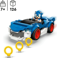 LEGO 77117 Sonic - Sonic a sündisznó - Speedster Lightning autó