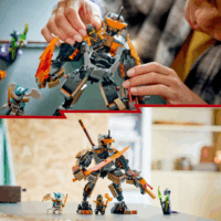 LEGO 71854 Ninjago - Cole akciórobotja és Zane sárkánya