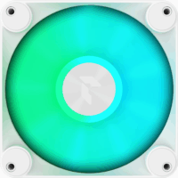 APNX FP1-120-3 Pack ARGB PWM 120mm Rendszerhűtő ventilátor 3db - Fehér