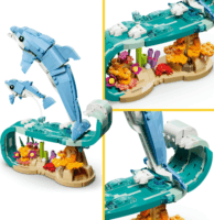 LEGO 31385 Creator - 3 az 1-ben tengeri élőlények Gyönyörű delfinek