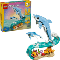 LEGO 31385 Creator - 3 az 1-ben tengeri élőlények Gyönyörű delfinek