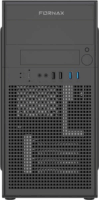 Gembird Fornax K400 Midi Torony Számítógépház + 1db 120mm ventilátor - Fekete