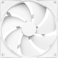NZXT F140P PWM 140x140x25 Rendszerhűtő ventilátor - Fehér