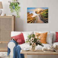 Ravensburger Gyönyörű Sétányok - Falépcső a Praio do Camillo-hoz 1000 darabos puzzle