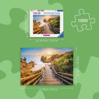 Ravensburger Gyönyörű Sétányok - Falépcső a Praio do Camillo-hoz 1000 darabos puzzle