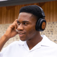 Marley Positive Vibration Rebel ANC Wireless Bluetooth fejhallgató - Fekete