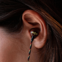 Marley Smile Jamaica rasta USB-C vezetékes fülhallgató - Többszínű