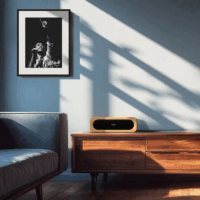 Marley Get Together 3 hordozható Bluetooth Hordozható Hangszóró 40W - Fekete/Natúr fa